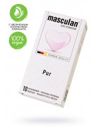 Супертонкие презервативы Masculan Pur - 10 шт. - Masculan - купить с доставкой в Керчи