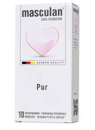 Супертонкие презервативы Masculan Pur - 10 шт. - Masculan - купить с доставкой в Керчи