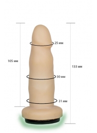 Телесная насадка Harness - 13,3 см. - LOVETOY (А-Полимер) - купить с доставкой в Керчи