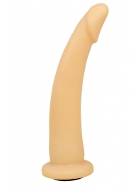 Телесная гладкая насадка-фаллоимитатор Harness - 20 см. - LOVETOY (А-Полимер) - купить с доставкой в Керчи