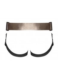 Бронзовый пояс для насадок Curious Harness - Strap-on-me - купить с доставкой в Керчи