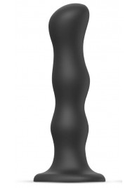 Черная насадка Strap-On-Me Dildo Geisha Balls size XL - Strap-on-me - купить с доставкой в Керчи