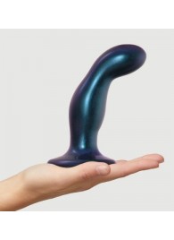 Темно-синяя насадка Strap-On-Me Dildo Plug Snaky size M - Strap-on-me - купить с доставкой в Керчи