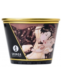 Массажная свеча Intoxicatin Chocolate с ароматом шоколада - 170 мл. - Shunga - купить с доставкой в Керчи