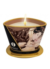 Массажная свеча Intoxicatin Chocolate с ароматом шоколада - 170 мл. - Shunga - купить с доставкой в Керчи