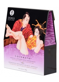 Соль для ванны Lovebath Sensual lotus, превращающая воду в гель - 650 гр. - Shunga - купить с доставкой в Керчи