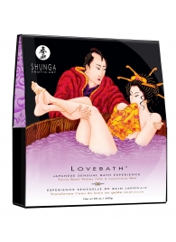 Соль для ванны Lovebath Sensual lotus, превращающая воду в гель - 650 гр. - Shunga - купить с доставкой в Керчи