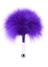 Фиолетовая пуховая щекоталка - ToyFa - купить с доставкой в Керчи