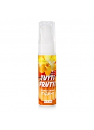 Интимный гель на водной основе Tutti-Frutti  Ванильный пудинг  - 30 гр. - Биоритм - купить с доставкой в Керчи