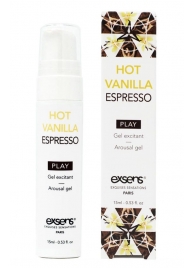 Возбуждающий гель Hot Vanilla Espresso Arousal Gel - 15 мл. - Exsens - купить с доставкой в Керчи