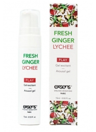 Возбуждающий гель Fresh Ginger Lychee Arousal Gel - 15 мл. - Exsens - купить с доставкой в Керчи