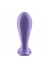 Фиолетовый анальный вибростимулятор Intensity Plug - Satisfyer - в Керчи купить с доставкой