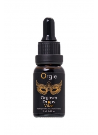 Возбуждающий гель для клитора ORGIE Orgasm Drops Vibe - 15 мл. - ORGIE - купить с доставкой в Керчи
