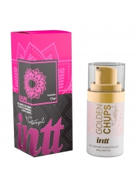 Возбуждающий гель Golden Chups с малиновым ароматом - 17 мл. - INTT - купить с доставкой в Керчи