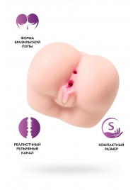 Реалистичный мастурбатор Paula с 2 любовными тоннелями - ToyFa - в Керчи купить с доставкой