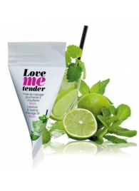 Съедобное согревающее массажное масло Love Me Tender Mojito с ароматом мохито - 10 мл. - Love to Love - купить с доставкой в Керчи