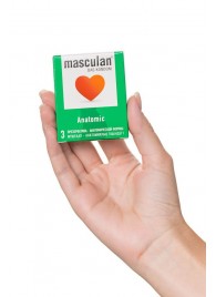 Презервативы анатомической формы Masculan Anatomic - 3 шт. - Masculan - купить с доставкой в Керчи