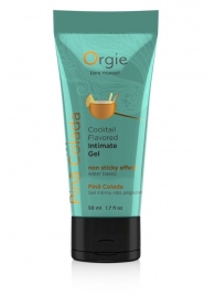 Съедобный интимный гель Orgie Lube Tube Cocktail Pina Colada - 50 мл. - ORGIE - купить с доставкой в Керчи