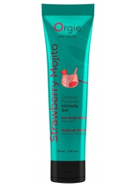 Съедобный интимный гель Orgie Lube Tube Cocktail Strawberry Mojito - 100 мл. - ORGIE - купить с доставкой в Керчи