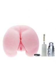 Вибрирующий мастурбатор-попка с ротацией и пультом управления - Baile - в Керчи купить с доставкой