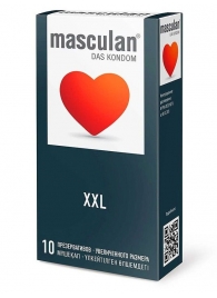 Презервативы увеличенного размера Masculan XXL - 10 шт. - Masculan - купить с доставкой в Керчи