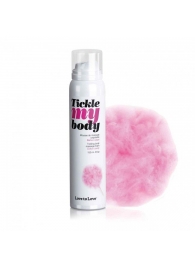 Массажная хрустящая пенка Tickle My Body Cotton Candy с ароматом сладкой ваты - 150 мл. - Love to Love - купить с доставкой в Керчи