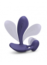 Темно-синий вибромассажер Witty P G Vibrator with Remote Control - Love to Love - в Керчи купить с доставкой
