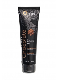 Интимный гель на водной основе Lube Tube Chocolate с шоколадным вкусом - 100 мл. - ORGIE - купить с доставкой в Керчи