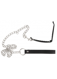 Зажим для половых губ с поводком Pussy Clamp With A Leash - Orion - купить с доставкой в Керчи