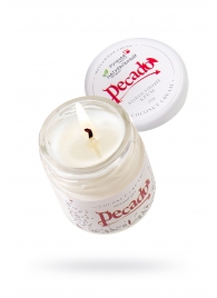 Массажная свеча Сoconut Cream - 35 мл. - Pecado - купить с доставкой в Керчи