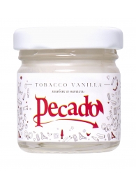 Массажная свеча Tobacco Vanilla - 35 мл. - Pecado - купить с доставкой в Керчи