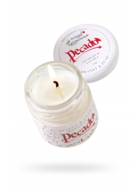 Массажная свеча Brandy   Pear - 35 мл. - Pecado - купить с доставкой в Керчи
