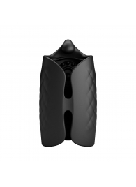 Черный мастурбатор с вибростимуляцией головки Black Glans Trainer - Baile - в Керчи купить с доставкой