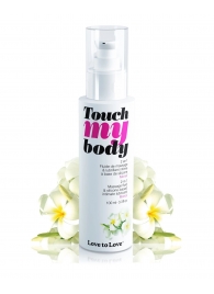 Силиконовый лубрикант 2-в-1 Touch My Body с ароматом моной - 100 мл. - Love to Love - купить с доставкой в Керчи