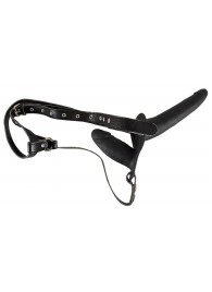 Женский страпон с вагинальной пробкой - 15 см. - Orion - купить с доставкой в Керчи