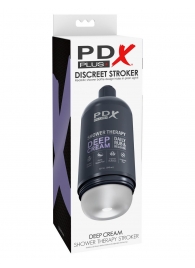 Мастурбатор в бутылке Shower Therapy Deep Cream - Pipedream - в Керчи купить с доставкой