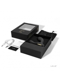 Чёрный перезаряжаемый стимулятор простаты Bruno Black - Lelo - в Керчи купить с доставкой