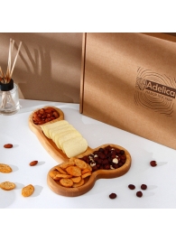 Деревянное блюдо для подачи в форме члена (32,5 х 20 х 1,7 см) - Сима-Ленд - купить с доставкой в Керчи