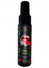 Спрей для горла Deep Throat с десенсибилизирующим эффектом и вкусом клубники - 50 мл. - БиоМед - купить с доставкой в Керчи