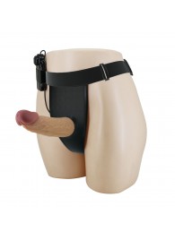 Полый вибрострапон на регулируемых трусиках Draven - 17,5 см. - Baile - купить с доставкой в Керчи