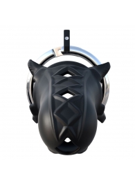 Черный замок верности Extreme Silicone Cock Blocker - Pipedream - купить с доставкой в Керчи