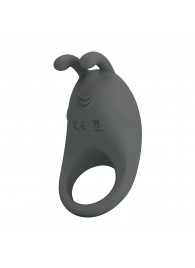 Серое эрекционное кольцо с вибрацией Master Ring - Baile - в Керчи купить с доставкой