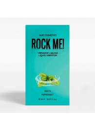 Жидкий вибратор Nuei Rock Me! с ароматом мяты - 20 мл. - Nuei cosmetics - купить с доставкой в Керчи