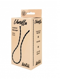 Черный уретральный массажер Glide Small - 30 см. - Lola Games - купить с доставкой в Керчи