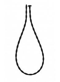 Черный уретральный массажер Glide Small - 30 см. - Lola Games - купить с доставкой в Керчи