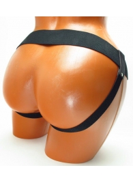 Трусики для страпона коричневого цвета - БДСМ Арсенал - купить с доставкой в Керчи
