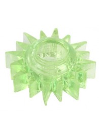 Зеленое эрекционное кольцо-солнце - Toyfa Basic - в Керчи купить с доставкой