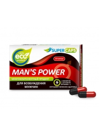 Возбуждающее средство Man’s power - 10 капсул (+1 в подарок) - SuperCaps - купить с доставкой в Керчи