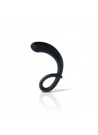 Черный массажер простаты Curving Curt - 13 см. - MyStim - купить с доставкой в Керчи