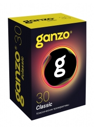 Классические презервативы с обильной смазкой Ganzo Classic - 30 шт. - Ganzo - купить с доставкой в Керчи